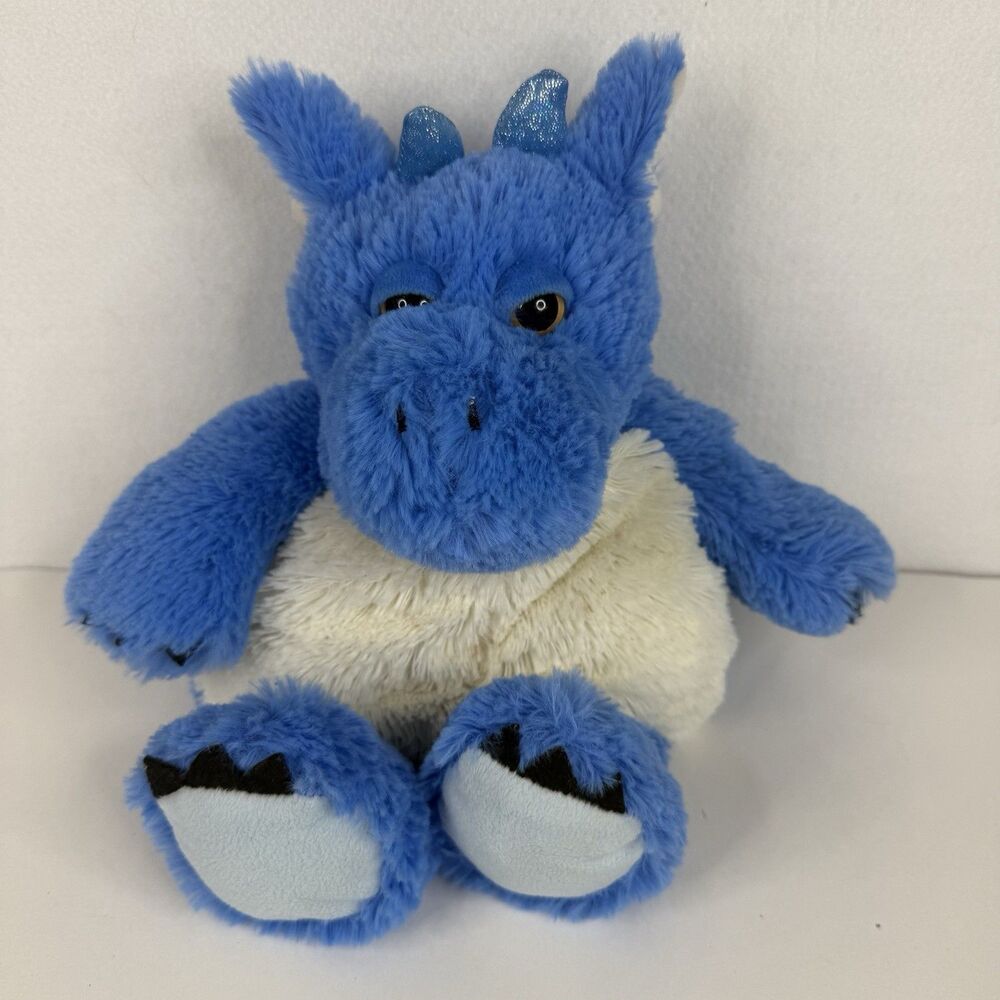 Warmies Blue Dragon Weighted Plus Microwavable Freezer French Lavender t-1008